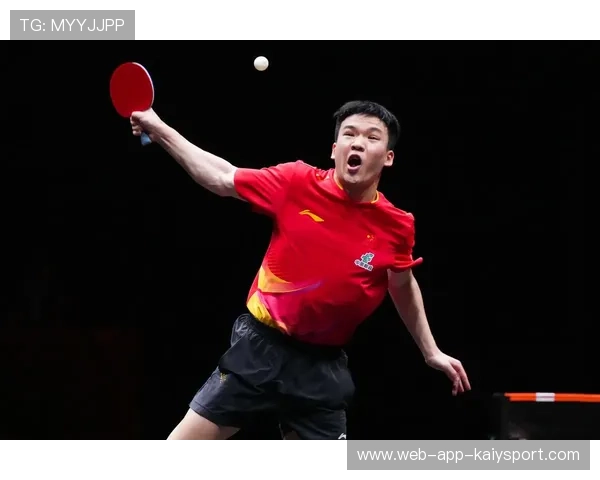 乒乓亚洲杯向鹏发球抢攻顺，前三板直接打穿